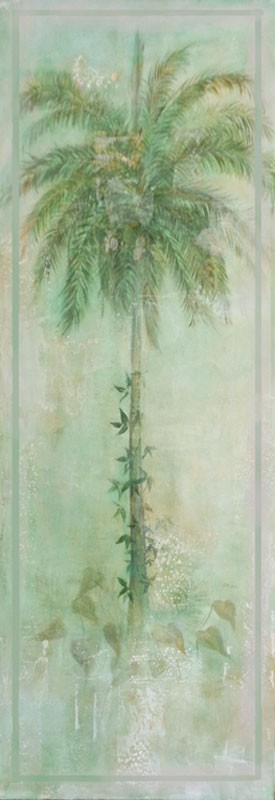 Painel "Coqueiro" 1.60x.80) -Técnica Mista
