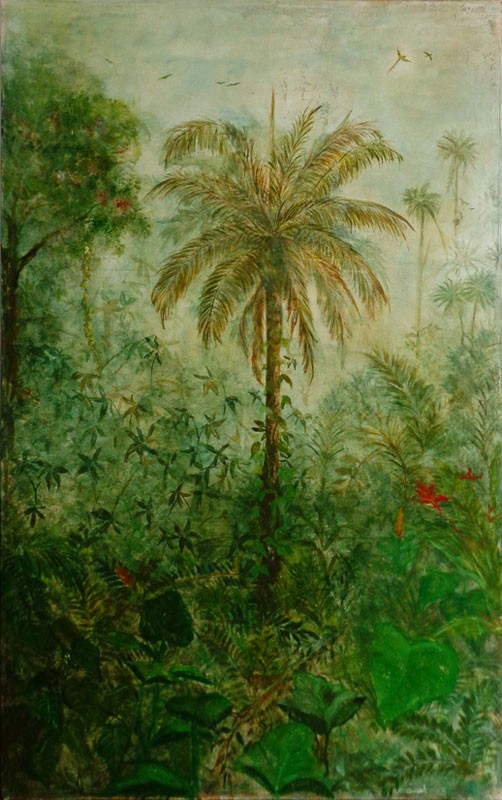 "Mata Tropical" (.90 x 1,80) - Técnica Mista 