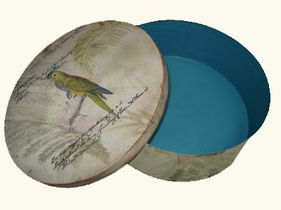 Caixa gd "Maritaca Azul"