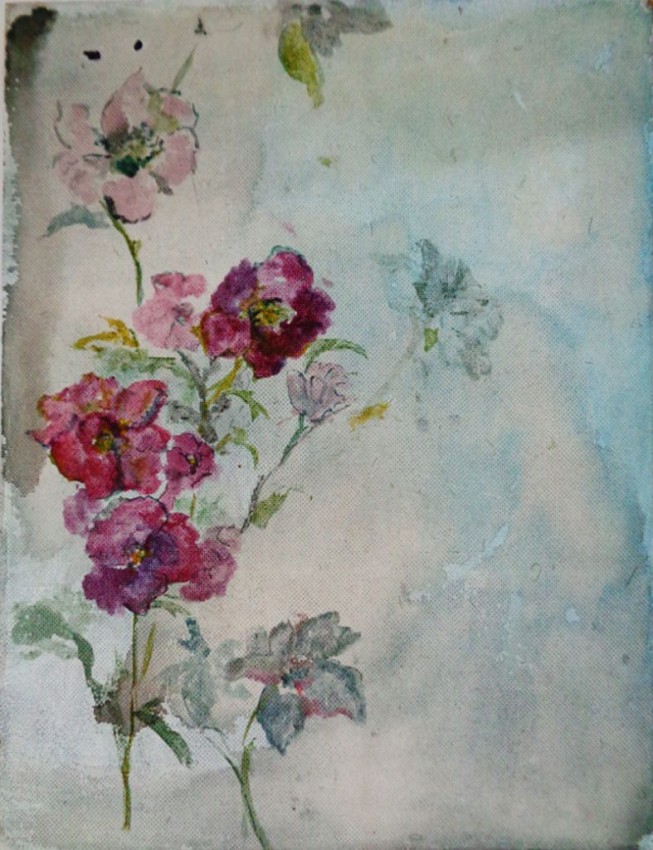 "Floral aquarela"
